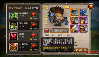 刚背猪觉醒技能